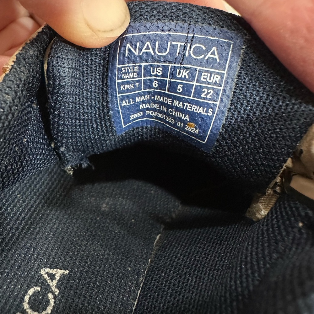 Nautica Baby boy dress shoes size 6 - Picture 7 of 8